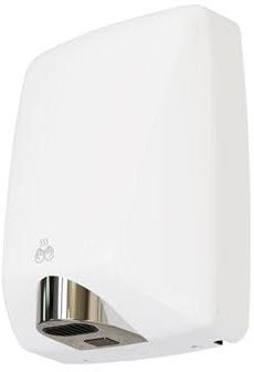 HEALBYBLE Sèche-Mains électrique Mural à capteur Haute Vitesse 1600 W ABS,Fonctionnement à Grande Vitesse