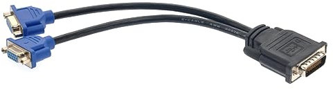 KICHOUSE Cable Adaptador Vga Divisor Macho para Computadora Cable Adaptador Vga De Material Resistente