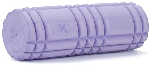 TriggerPoint Core Foam Roller zur Muskelregeneration | Lavendel; 30 x 10 cm; Tiefenmassage, myofasziale Freisetzung; GRID-Muster; EVA-Schaum – leicht & pflegeleicht
