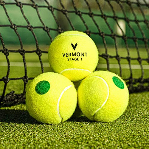 Vermont Tennis Balls – ITF Approved Mini Tennis Balls | Pack of 3/12/36/60