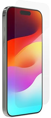 ZAGG Glass+ Screen Protector for Phone 15 Pro - 3X Stronger with Reinforced Edges, Scratch & Smudge-Resistant Surface, InvisibleShield, Easy to Install