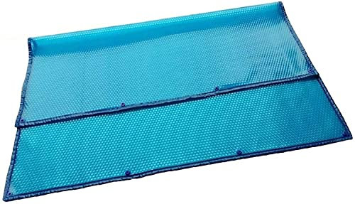 Pool Solarfolie Poolabdeckung Rechteckige Poolabdeckung, Solar-Blasen-Thermofolie, Robuste, wasserdichte Plane, Poolheizung for Whirlpools, Familienschwimmbecken Und Erdschwimmbecken (Size : 3m x 8m(