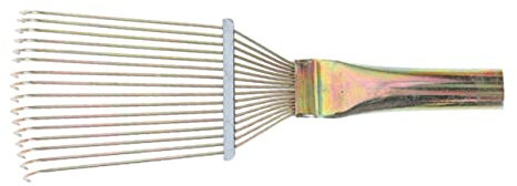 COLLBATH Pferdehaarentferner Metall Pflegerechen Aus Metall Für Pferde Und Rinder Leicht Zu Reinigen Komfortabler Griff Tierpflegewerkzeug Für Pferdefell Und Vieh