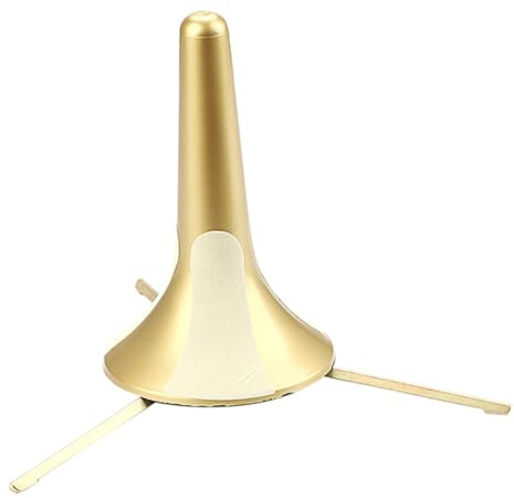 FUNOMOCYA Trumpet Stand Holder Portable Metal Stand Trumpet Horizontal Holder for Wind Instrument Accessory