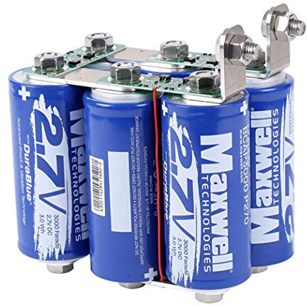 Maxwell 16V 500F Super Kondensator 12V Sprung Starter 6000A Auto Starter Keine traditionelle Batterie, leistungsfähiger Sprung Box für alle 12V Autos, 6pcs 2.7V 3000F