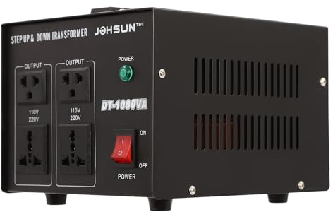 Transformateur 800W Convertisseur de Tension Transformateur 220V à 110V Convertisseur Adaptateur Convertisseur de Courant pour Tous Les Appareils Électroniques et Électriques
