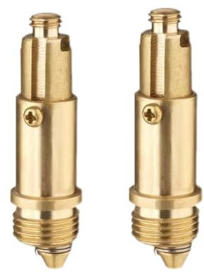 2 PCS Basin Pop Up Click Clack, Clack Slotted Plug Bolt Assembly, Pop Up Sink Plug Replacement, Replacement Screw for Most Bathroom Bathtub Sink Basin Drain Stopper