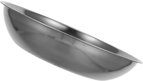 BESTYASH Vassoio per Bilancia Elettronica in Acciaio Inox 25 CM Piatto di Pesatura Riutilizzabile per Bilancia Digitale da Cucina Accessorio per Strumento di Pesatura Domestica