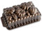 Nordic Ware Harvest Bounty Loaf Cake Tin, Cast Aluminium Baking Tin with Pumpkin Pattern, Loaf Tin Colour: Bronze