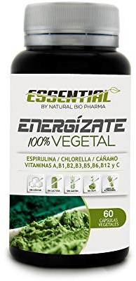 Multivitamínico. Fortalece defensas, Sistema Inmune.Vitamina C, Complejo B, Espirulina Chlorella