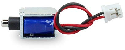 Jenor Elektromagnetisches Schloss, DC 5 V, Blau, Schrankschloss