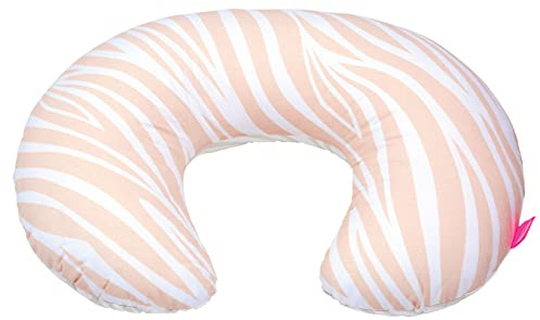 Stillkissenbezug von Motherhood, 100% naturreine Baumwolle - Öko-Tex Standard 100 (Zebra apricot)