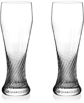 North Mountain Supply Tornado - Vasos de cerveza de trigo, ideales para todas las cervezas de trigo, 652.0 g, juego de 2