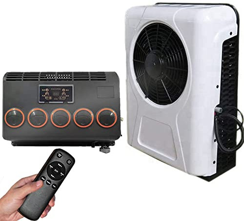 Rv Klimaanlage 12 Volt Universal Elektro-LKW Rv Rooftop Air Conditioner, der 8-Stunden-Betrieb Nicht-Düse -Quiet Ac - Kühlung Nur，Rv Ac-Einheit - Wohnmobil Klimaanlage Für Rv Bus LKW Fahrzeug 12V/24V