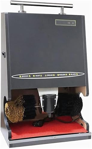 Pulidora de Zapatos Eléctrica, Limpiabotas, Máquina pulidora de zapatos por inducción automática, Máquina pulidora de zapatos eléctrica con cepillo combinado doble for autobús familiar, tren, estación