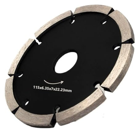Pipestation Mortar Rake Disc - 115mm 4.5/5 Inch | Mortar Rake for Angle Grinder | Cutter Grinder Disc for Fast Removal of Old Brickwork Repointing | Diamond Grinding Angle Blade - Built for the Trade