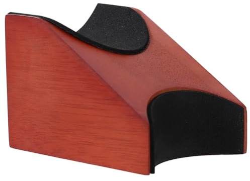 Levemolo Soporte y Mástil para Marrón Portátil para Guitarra de Madera de Reparación Multifuncional, Descanso Cuello de Instrumentos en de Cuerda Casa