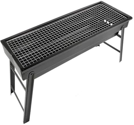 Barbecue grigliaGriglia a carbone portatile for picnic, campeggio, barbecue compatto con fori di ventilazione for feste all'aperto