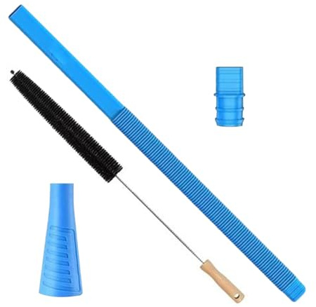 Dryer Vent Cleaner, Flexible Efficient Dryer Vent Cleaner Kit, Vacuum Attachment, Tumble Dryers Cleaning Brush, for Washer and Dryers Lint Remover Etc, Dryer-Cleaning