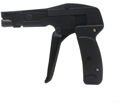 Für HS-600A Kabelbinder-Spannwerkzeug zum automatischen Anziehen und Schneiden, Nylonbandverschluss mit 2,2-4,8 mm Kompatibilität, 50# Stahlkonstruktion