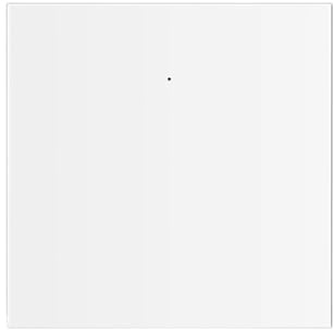 Lichtschalter Unterputz, Wechselschalter Smart Lichtschalter Druckknopf mit Neutral 1 2 3 Gang weiß schwarz Wand Interruptor Home(White 3-Gang)