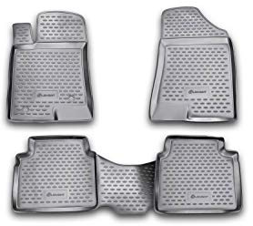 Element Gummimatten Passgenaue Fußmatten Hyundai Grandeur 05/2005-4tlg