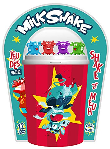 Bluffer mit Milkshake, Würfelspiel Kuh Erwachsene Familie Kinder