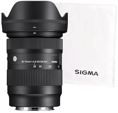Sigma 28-70 mm F2.8 DG DN | C, Sony, E. Incluye paño de Limpieza Sigma
