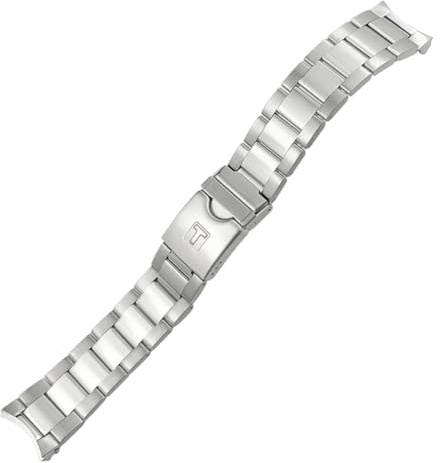 EPANO 22mm 21mm Massives Edelstahl-Uhrenarmband für Tissot Seastar T120417 T120407 T120 Silber Armband Armbänder Uhrenteile
