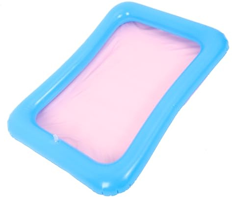FRCOLOR Inflatable Fishing Pool and Pvc Mini Water Pool for Children Colorful Summer Inflatable Sand Play Tray Indoor Baby Bath Toy Portable Sandbox Toy for Boys and Girls
