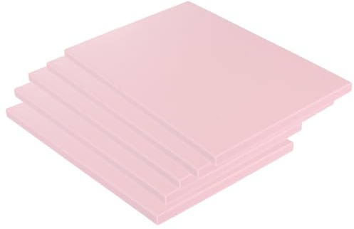 OHPHCALL Set da 5 Blocchi di Gomma TPR per Intaglio 15X10X06 CM Accessori per Timbri Fai da Te Materiale per Artigianato Creativo Colore Brillante Adatto a Stampa su Linoleum e