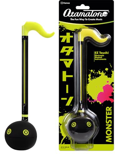 Otamatone Monster Electronic Portable Music Instrument / Synthesizer Toy from Japan by Maywa Denki (Officially Licensed) [English Instructions] - Lime