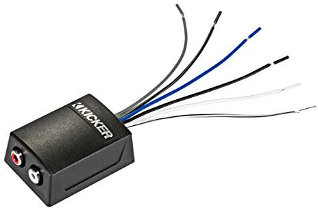 Kicker 46KISLOC2 K-Series Stereo Line-Output Converter w/Remote Turn-On Output