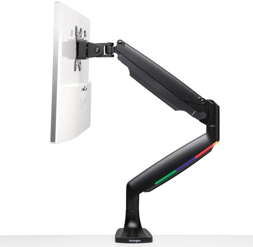 Kensington ONETOUCH HEIGHTADJUST SNGL ARM BLK