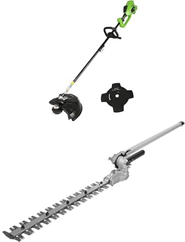 Greenworks decespugliatore a batteria 40V + Greenworks Accessorio Tagliasiepi