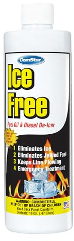 ComStar Ice Free, 16 Ounces, Fuel Oil & Diesel De-Icer, Prevents Ice Build-Up & Jelling, Compatible with All Fuel Oils & Diesel Fuels, Easy-to-Use (60-175)