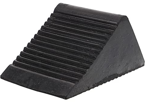 OATIPHO Dispositivo Antideslizante de Goma Calzo para Coche Tope de Neumático Bloque de Rueda de Alta Resistencia para Usar Pendientes Cuñas para Neumáticos de Coche Accesorio de Seguridad