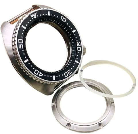 MCNVNEFSAW 6105 6309 Klockboett Vattentät Sköldpaddsboett for for NH35 NH36 Automatiskt Urverk klockfodral(A)