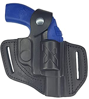VlaMiTex R1 Leder Revolver Holster für Weihrauch Arminius HW 3 HW 5 3 Zoll