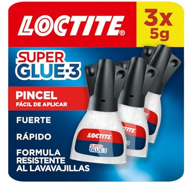 Loctite 2784726 Super Glue – 3 penslar, genomskinlig