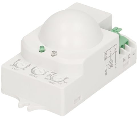 Miratic Rilevatore di Movimento per Luci a Microonde 360° IP20 1200W