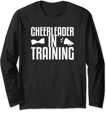 Cheerleading Sport Jubel Lernen Cheerleader im Training Langarmshirt