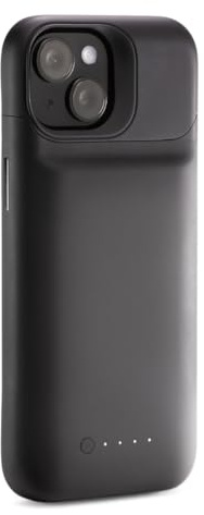 ZAGG mophie Juice Pack, Power Bank für iPhone 15, 2.400mAh Hülle mit Akku für +50% extra Akkulaufzeit, 6-Fuß Fallschutz, schlankes Design, LED-Betriebsanzeige, USB-C-Anschluss (Schwarz)
