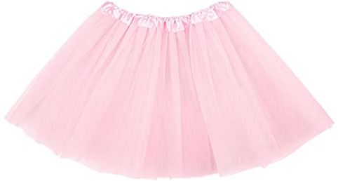 TEROTY Girl Tutu Skirt 3-Layered Tulle Skirts for Little Girls Fluffy Ballet Dress Up for Party Halloween Costume,2-8 Years Old