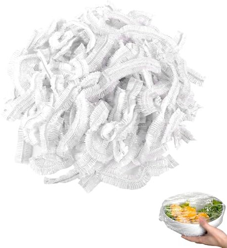 100 Pcs Shrinkable Food Covers, Fresh Keeping Bags,Food Storage Covers Lids，Universal Elastic Stretch Polyethylene Bowl Lids Kitchen Supplies for Fruit/Vegetable/Meat/Food Preservation