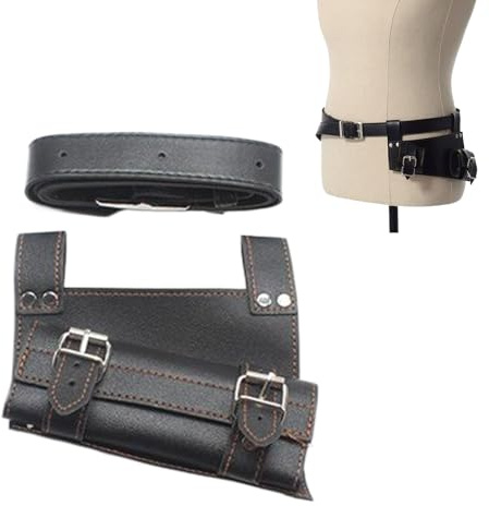 Ceinture D'épée, Cuir Épée Grenouille, Katana Porte-épée avec Ceinture, Porte Katana avec Holster, pour le Cosplay et Les Samouraïs, Les Amateurs, Renforcement de Trois Couches, 110cm