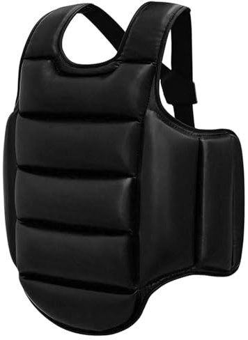 DAGLLGEW Protezione per Il Corpo da Boxe, Protezione per Il Torace Reversibile, Attrezzatura da Combattimento Regolabile per Taekwondo, Attrezzatura per l'allenamento con Spugna da Boxe, da Box