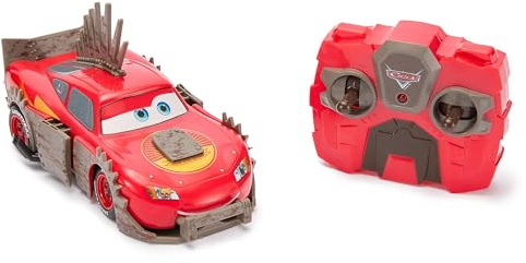 Disney Store Official Lightning McQueen Crash and Rebuild Remote Control Car for Kids, Disney Pixar Cars, 15cm/6”, Action-Packed RC Toy with Rebuild Feature - Suitable for Ages 3+