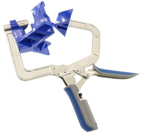 Tuxuseo Serre-Joint À 90 Degrés - Multifonction,Serre-joint d'Angle,Accessoires Ergonomiques De Menuiserie Pour Cadres, Meubles, Portes, Encadrement, Projets D'Assemblage, Bricolage Et Rénovation