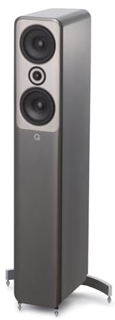 Q ACOUSTICS Q Concept 50 Pair of Floorstanding Speakers (Gloss Silver)